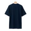 Drop Shoulder T Shirt Blue Back