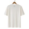 Drop Shoulder T Shirt White back