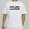 Gear 5 Anime Drop Shoulder Oversized T Shirt white
