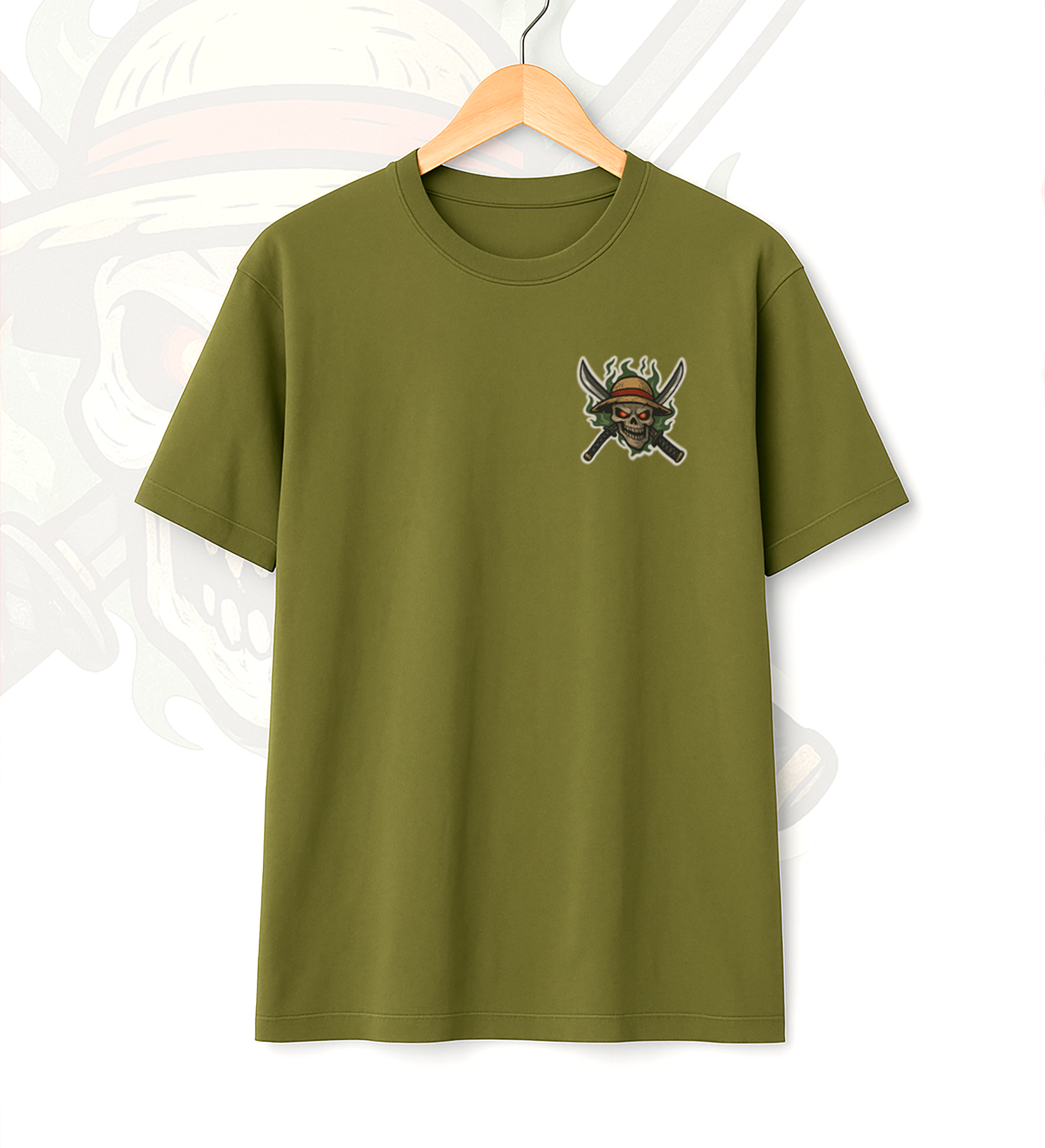 Drop Shoulder One Piece T-Shirt