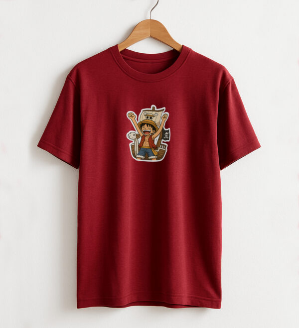 Legacy of the Straw Hat – Oversized Drop Shoulder One Piece Anime T-Shirt