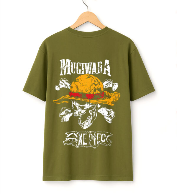 Straw Hat – Oversized Drop Shoulder One Piece Anime T-Shirt