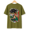 New Era Strike – Luffy, Zoro, Law Team Up Oversized Anime T-Shirt